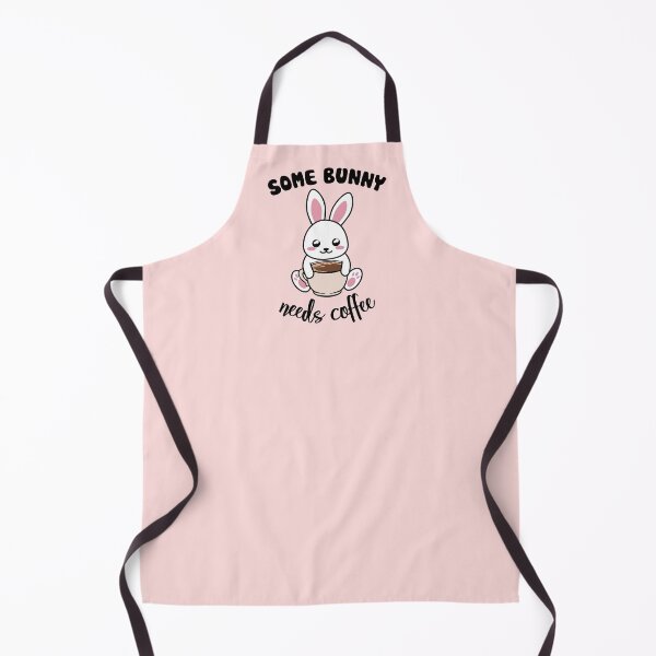 Item preview, Some Bunny Needs Coffe - Coffee and Bunny Pun - Version for the light background designed and sold by ShyOwlet.