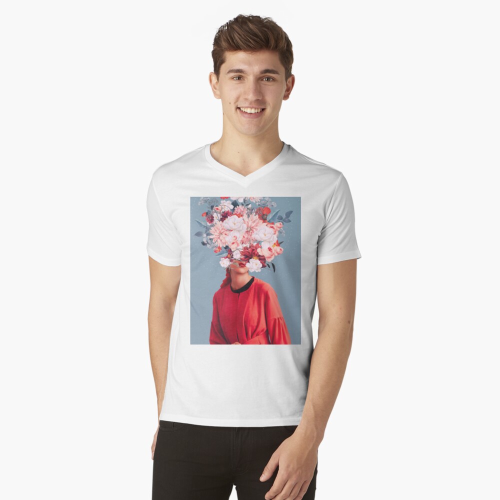 Aperçu de l'œuvre T-shirt col V créée et vendue par FrankMoth.