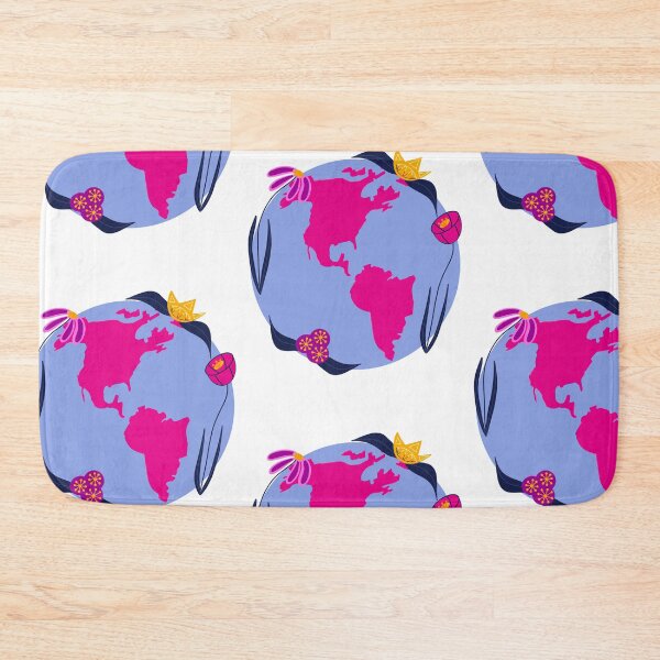 Item preview, Folk Art Earth  designed and sold by jennyprintco.