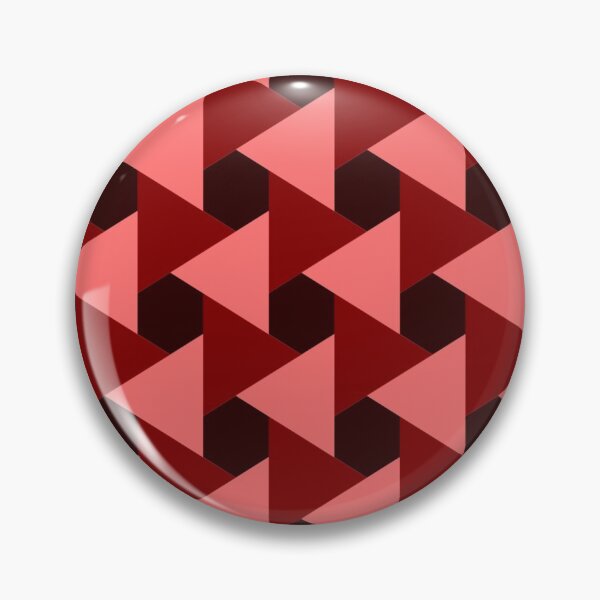 Item preview, Red Triangular Pattern - Geometric designed and sold by sasijaya.