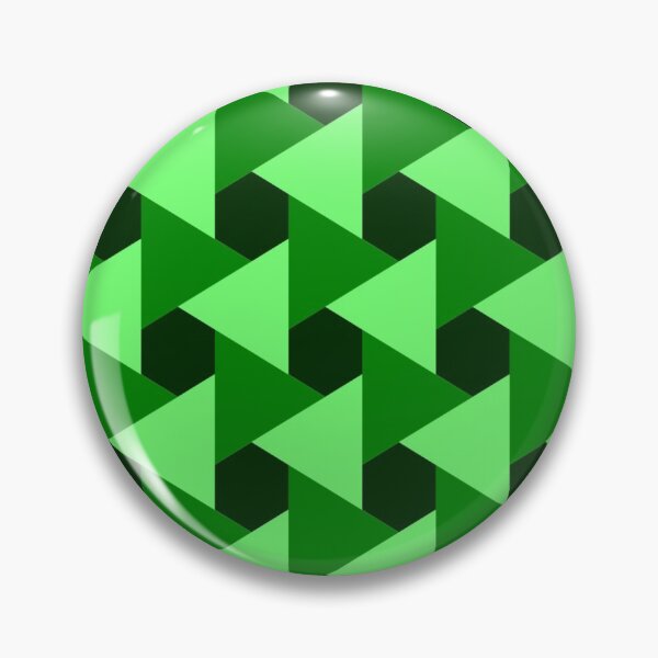Item preview, Green Triangular Pattern - Geometric designed and sold by sasijaya.
