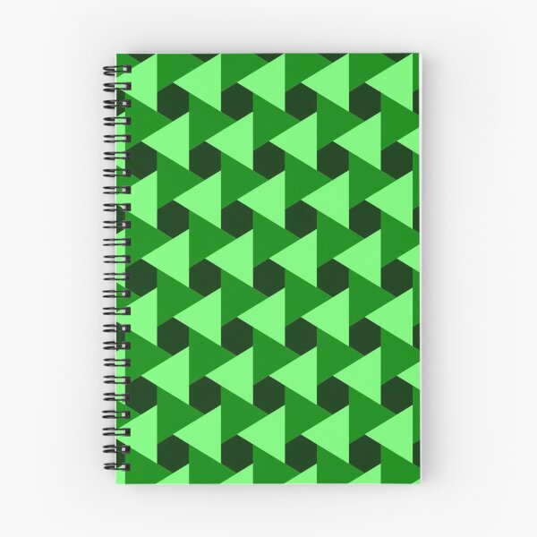 Item preview, Green Triangular Pattern - Geometric designed and sold by sasijaya.