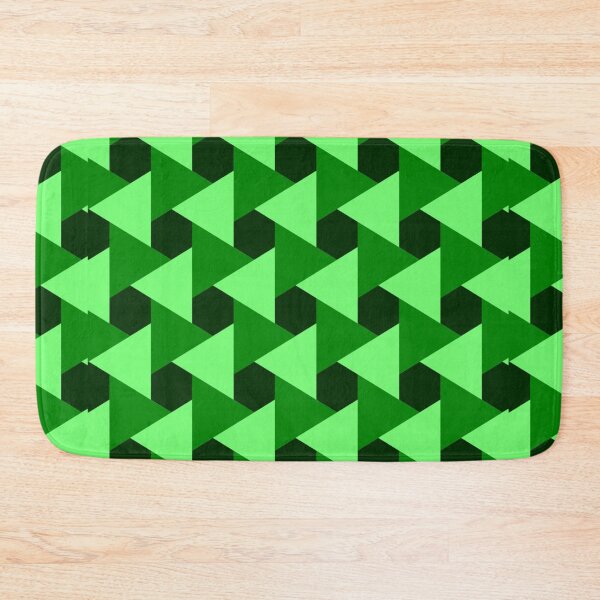 Item preview, Green Triangular Pattern - Geometric designed and sold by sasijaya.