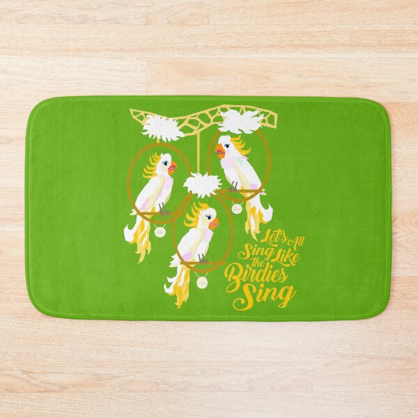 Item preview, Tiki Room Birdies Sing in Green designed and sold by RadicalRad.