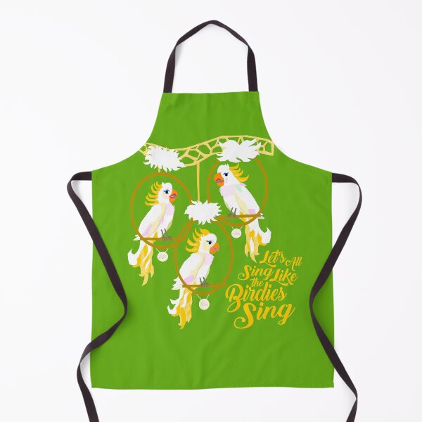 Item preview, Tiki Room Birdies Sing in Green designed and sold by RadicalRad.
