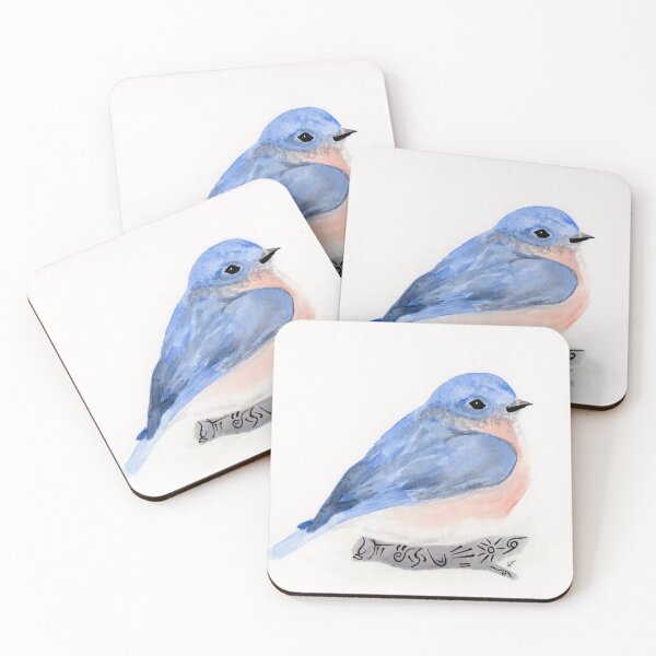 Item preview, Eastern Bluebird Spirit Animal designed and sold by cpollio.