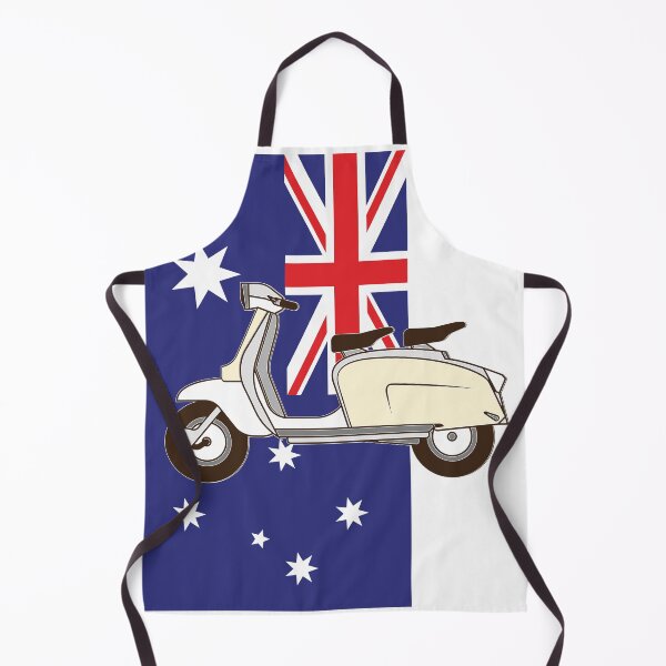 Item preview, Lambretta on Australian Flag designed and sold by AceHamster.