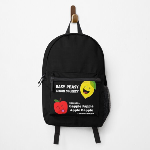 Item preview, Easy Peasy Lemon Squeezy - Foodie Word Play Humor designed and sold by ittybittyowl.