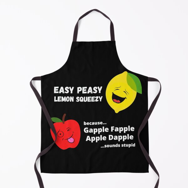 Item preview, Easy Peasy Lemon Squeezy - Foodie Word Play Humor designed and sold by ittybittyowl.