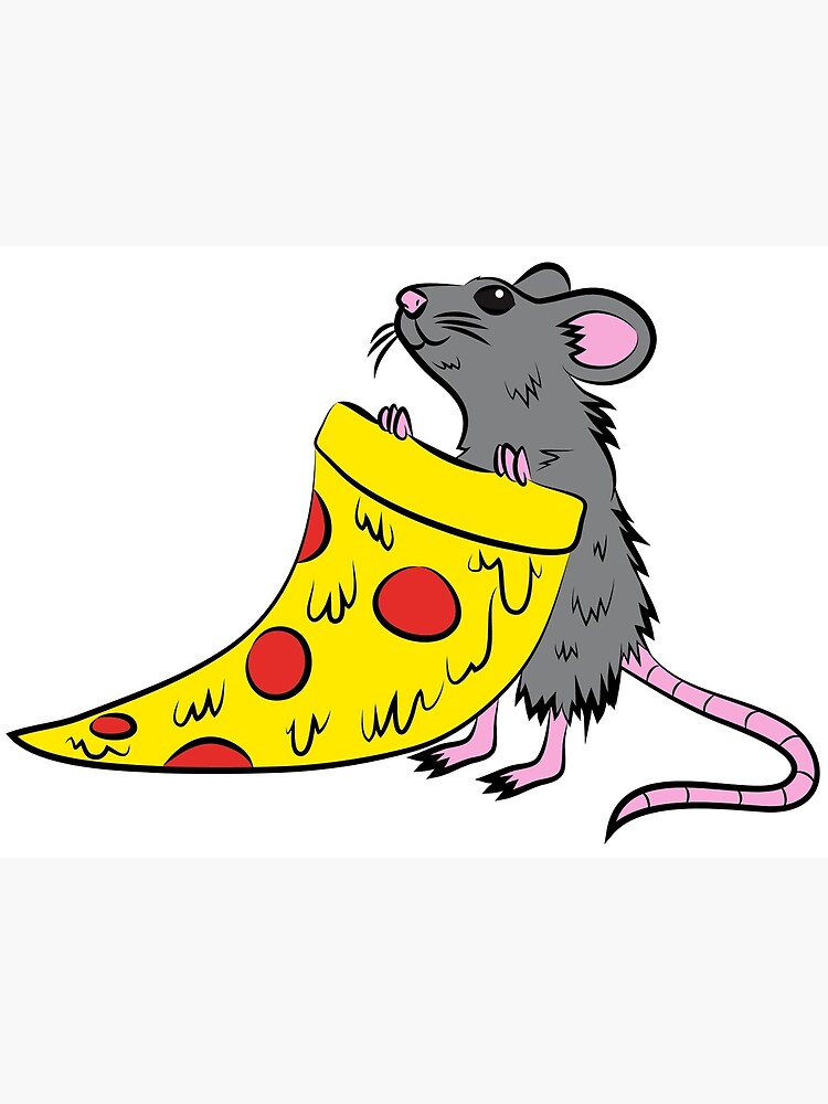 Pizza deals Rat Print