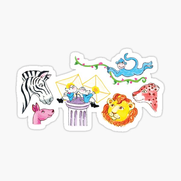 Item preview, "King Leo’s Mice Inviting Guests" designed and sold by gigiamal.