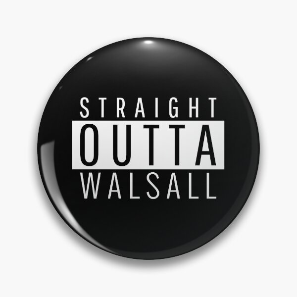 Artikelvorschau, Gerade Outta Walsall West Midlands entworfen und verkauft von Teelogic.
