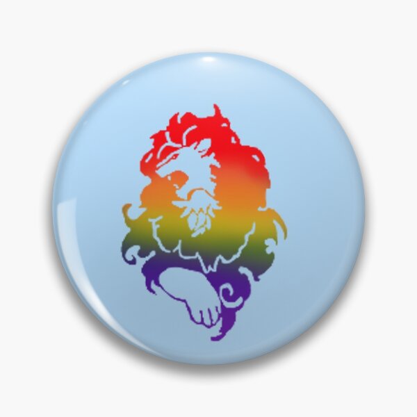 Item preview, FE Gay Pride Lion designed and sold by becfromthedead.
