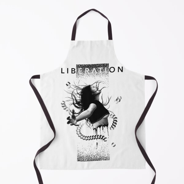 Item preview, Liberation- Female Illustrative Portrait (white version) designed and sold by Anicatattoos.
