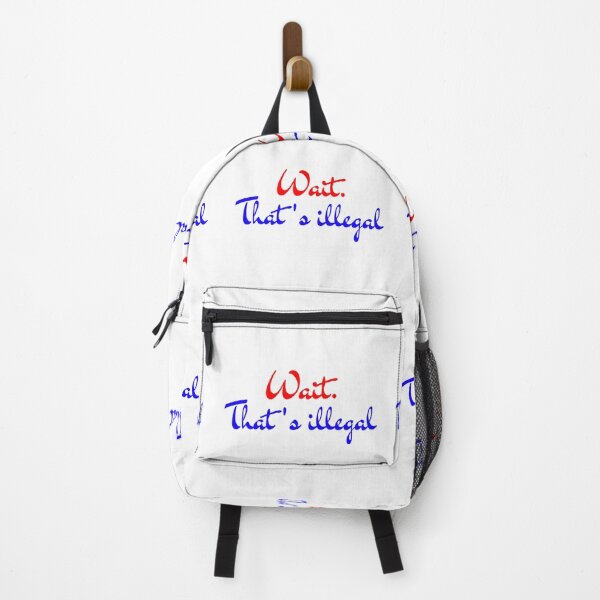 Item preview, Wait that's illegal designed and sold by aruvanita.