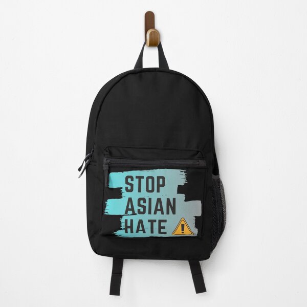 Item preview, Diseño de camiseta Stop Asian Hate, color blanco y negro designed and sold by Pornboon.