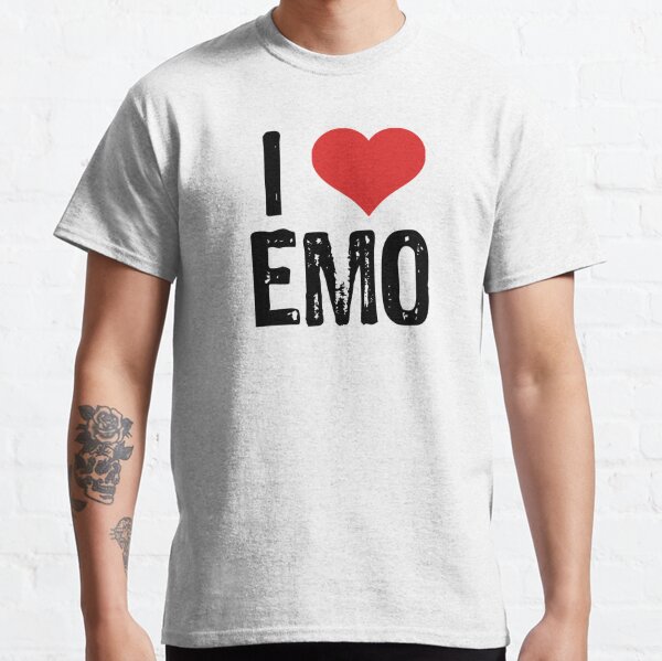 Love Emo Boys Heart Trendy Egirl Eboy GF Aesthetic Vibe T-Shirt