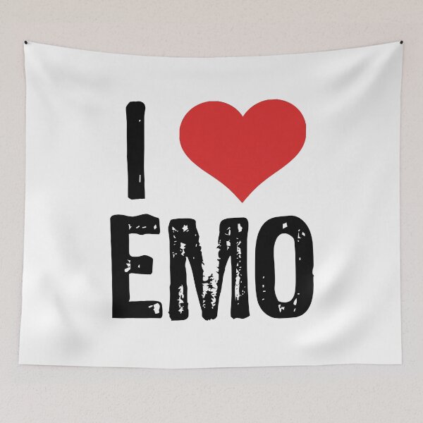 Item preview, I Love Emo designed and sold by The "I Love Everything" Shop.