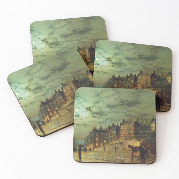 Item preview, Hampstead-Hill,-Looking-Down-Heath-Street---John-Atkinson-Grimshaw---1881 designed and sold by CJET.