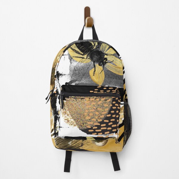 Item preview, Black And Gold Bee Collage  designed and sold by Designs By YL.