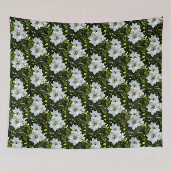 Item preview, White Clematis Flowers designed and sold by jojobob.