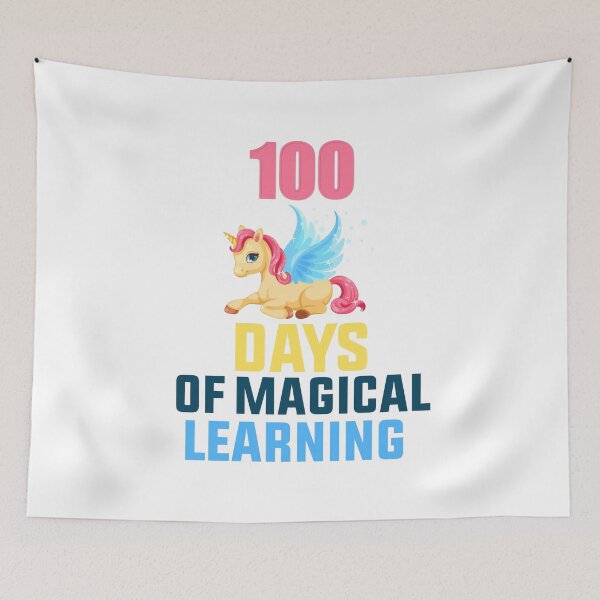 Item preview, 100 days of magical learning designed and sold by BousboulaStorie.