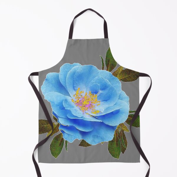 Item preview, AWESOME DELICATE "PROM NIGHT" BLUE ROSE GREY ART designed and sold by sharlesart.