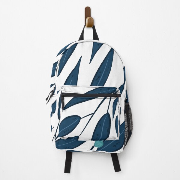 Item preview, Blue gum leaves pattern designed and sold by Yellowsprint.