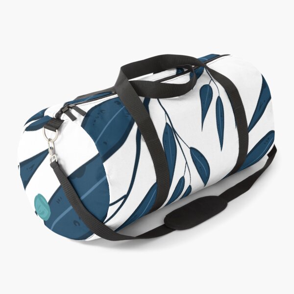 Item preview, Blue gum leaves pattern  designed and sold by Yellowsprint.