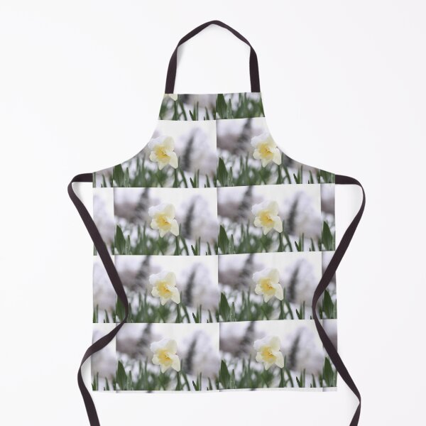 Item preview, Daffodil withstand spring snow. designed and sold by KimhengFineArt.