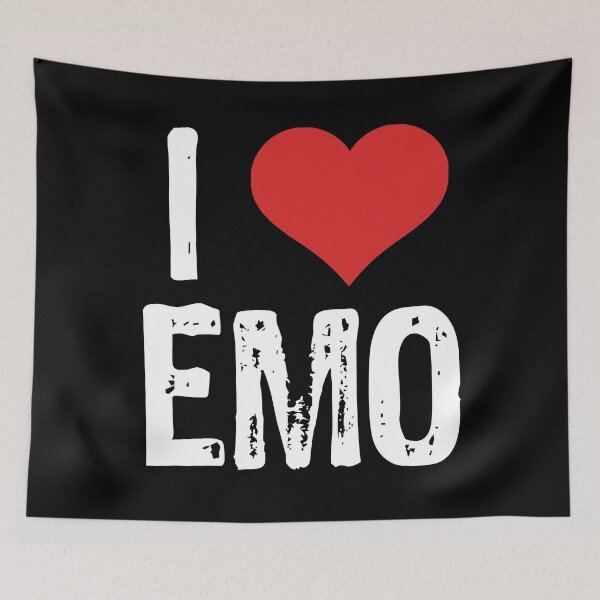 Item preview, I Love Emo designed and sold by The "I Love Everything" Shop.