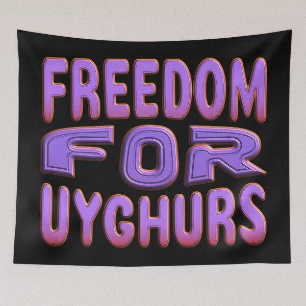 Item preview, FREEDOM FOR UYGHURS designed and sold by Ralek.