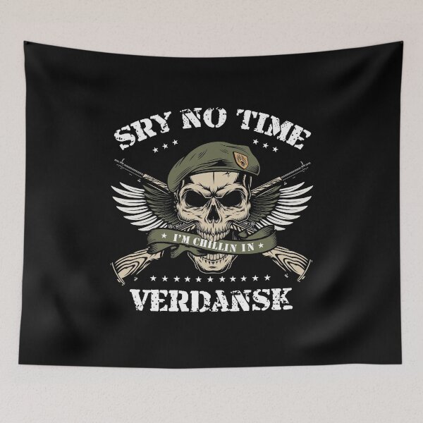 Item preview, Sry No Time I'm Chillin In Verdansk Gaming & Gamer designed and sold by Lenny Stahl.
