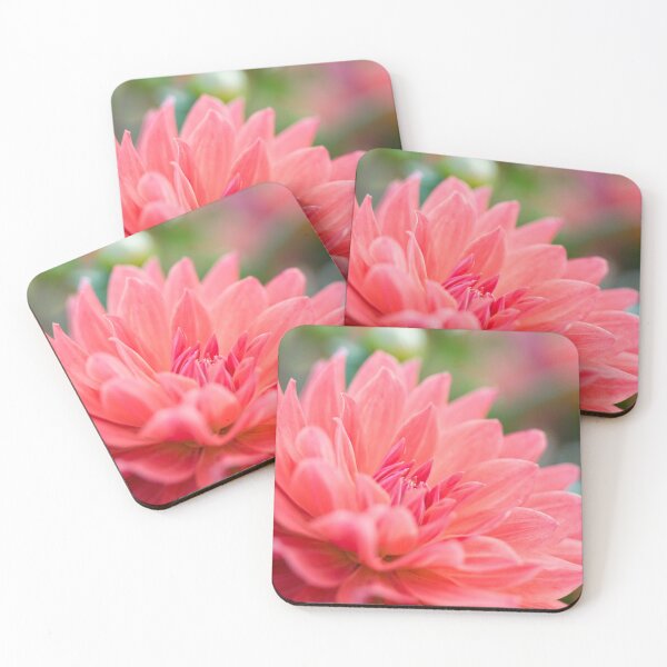 Item preview, A pretty pink Dahlia flower in full bloom designed and sold by CyaniRose.