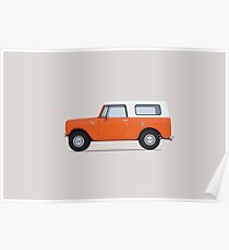 International Harvester Scout 800 Poster