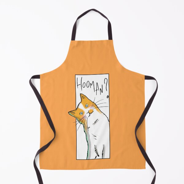 Item preview, Hooman? Cute Orange Cat - White Background designed and sold by OooiChris.