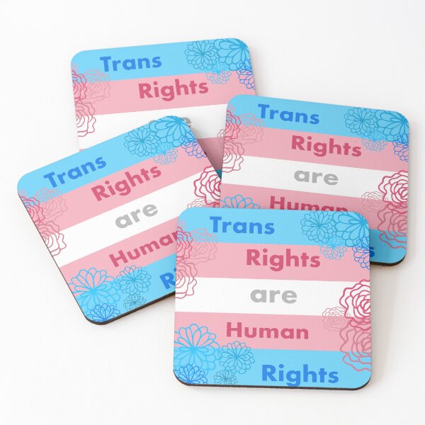 Item preview, Trans Rights are Human Rights designed and sold by EerieEnby.