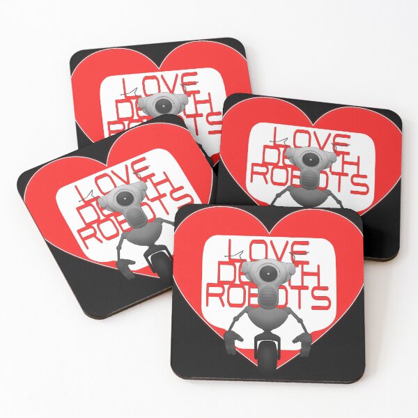 Item preview, LOVE DEATH ROBOTS AI INSPIRED designed and sold by A-T-H.