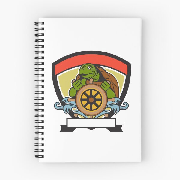 Item preview, Ridley Turtle At Helm Crest Retro designed and sold by patrimonio.