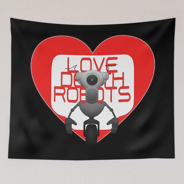Item preview, LOVE DEATH ROBOTS AI INSPIRED designed and sold by A-T-H.