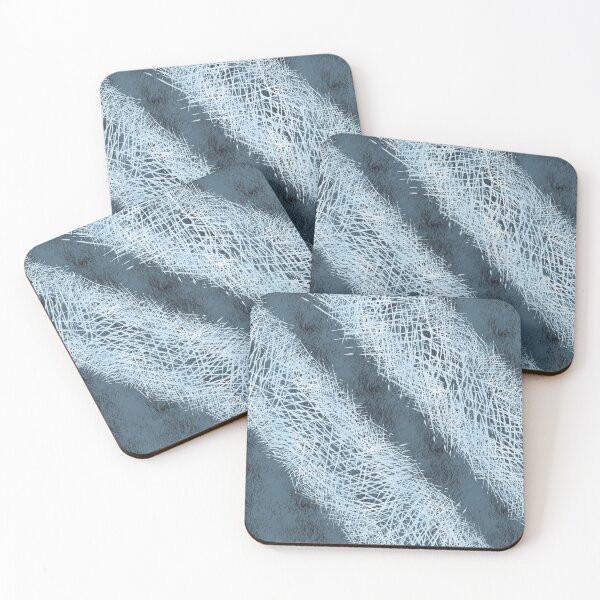 Item preview, Modern blue striped pattern designed and sold by Susanna Schorr.