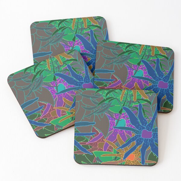 Item preview, Tropical Flora Pattern designed and sold by Breurs.