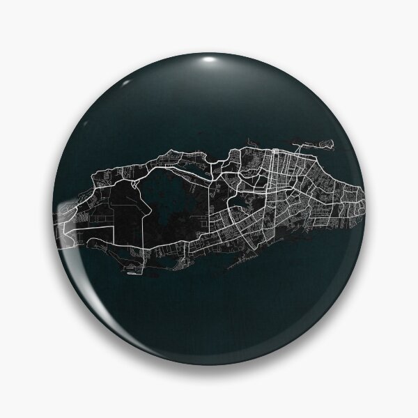 Item preview, Nassau City Map of The Bahamas - Dark designed and sold by deMAP.
