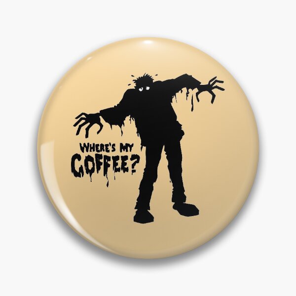 Item preview, Funnyt Zombie Need Coffee, Zombie Coffee Drink designed and sold by magicos1.