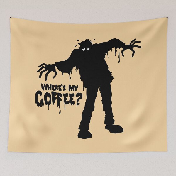 Item preview, Funnyt Zombie Need Coffee, Zombie Coffee Drink designed and sold by magicos1.