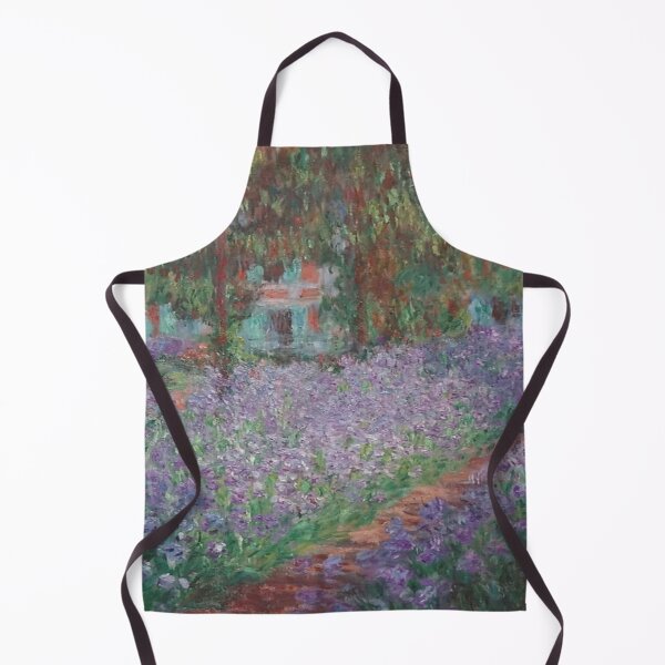 Item preview, Irises In Monets Garden At Giverny - Monet Garden In Giverny 1900 designed and sold by molamode.