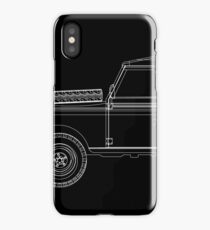 Land Rover Series III Outline iPhone Case/Skin