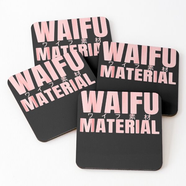 Item preview, waifu maerial shirt  japanese waifu material anime designed and sold by ClementinaHowe.