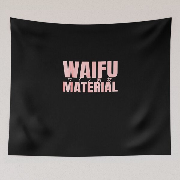 Artikelvorschau, waifu maerial shirt japanischer waifu material anime entworfen und verkauft von ClementinaHowe.