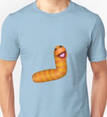 A fuzzy little worm Unisex T-Shirt